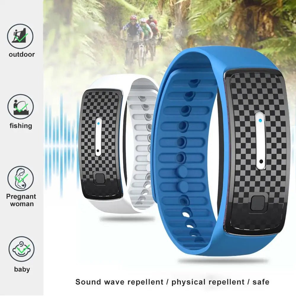 Ultrasonic Mosquito Repellent Wristband